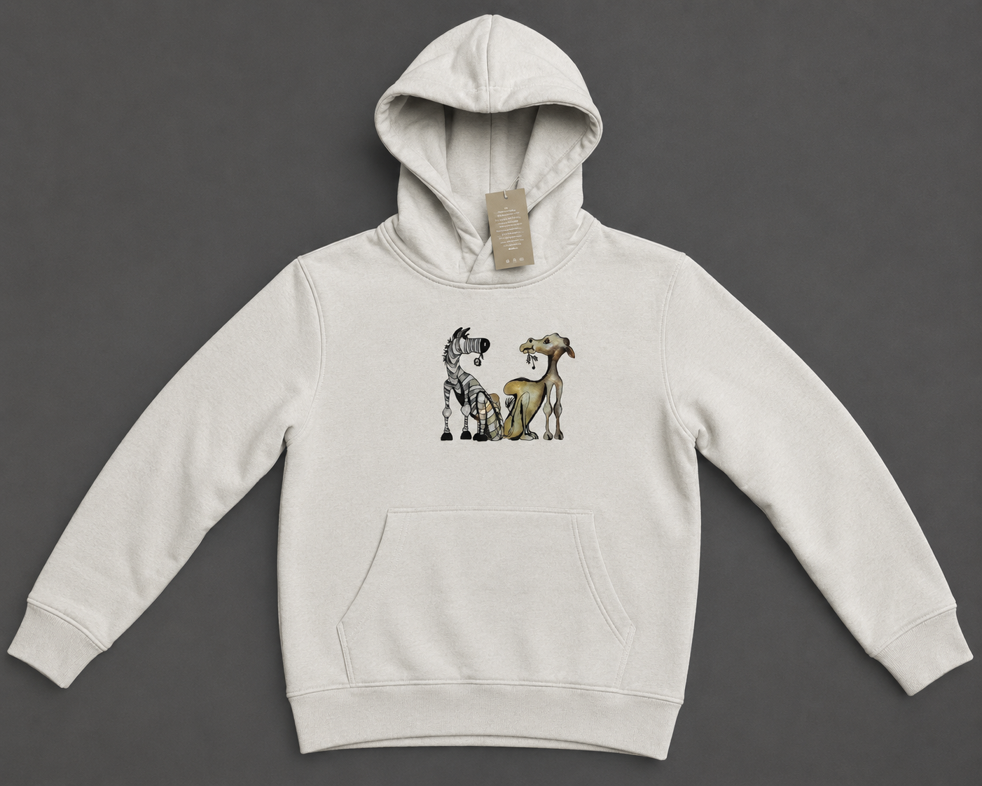 Kinder-Kapuzenshirt Verwilderte Grüße