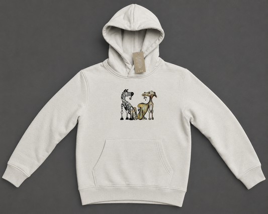 Kinder-Kapuzenshirt Verwilderte Grüße