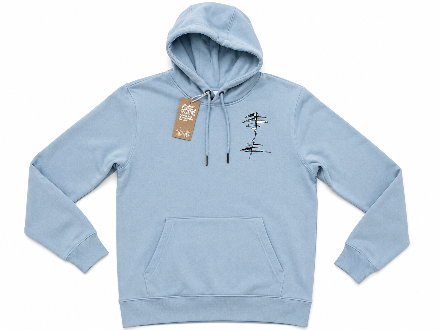 Kapuzensweatshirt Abstrakt