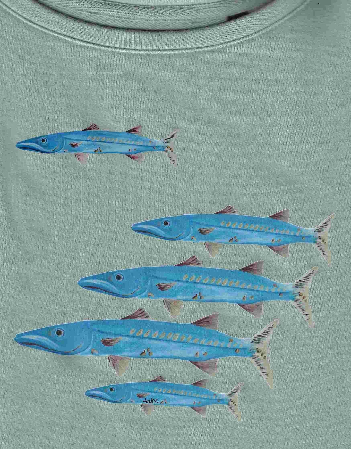 Kuschelpulli mit Barracudas Motiv