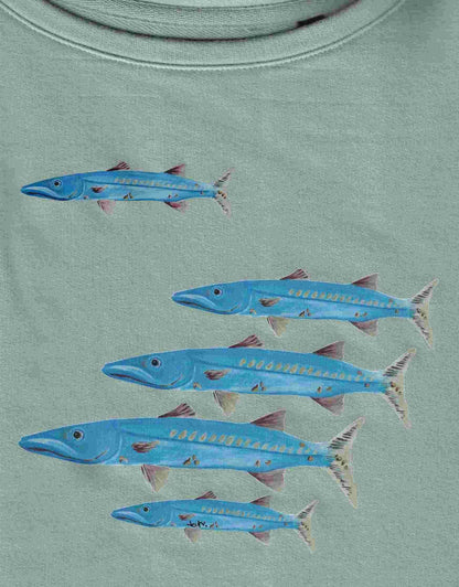 Kuschelpulli mit Barracudas Motiv