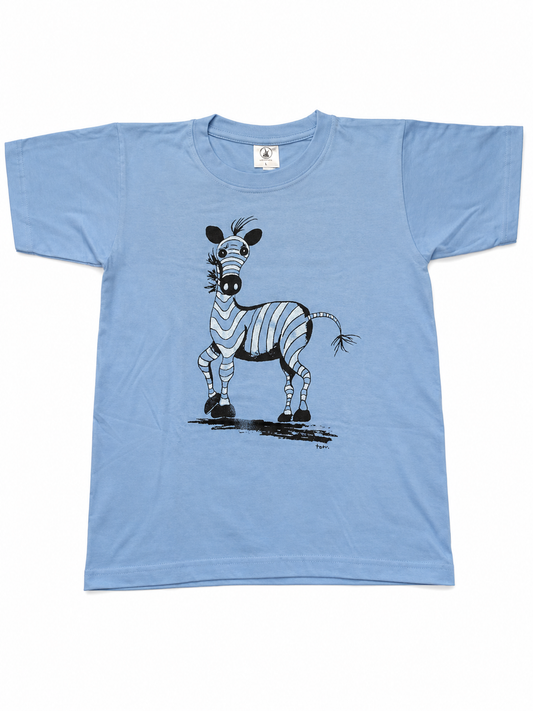 Kinder T-Shirt Zebra