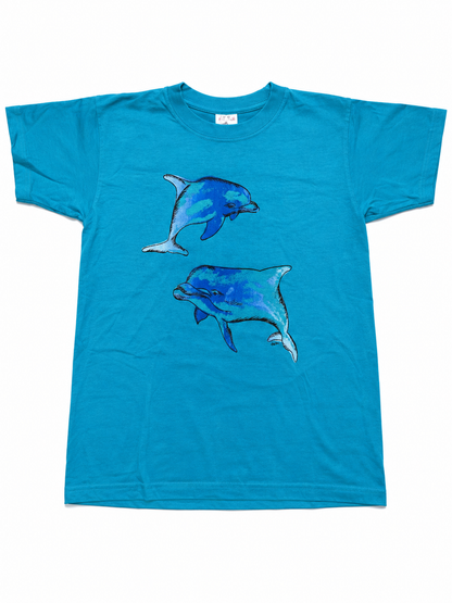 Kinder T-Shirt Delfin