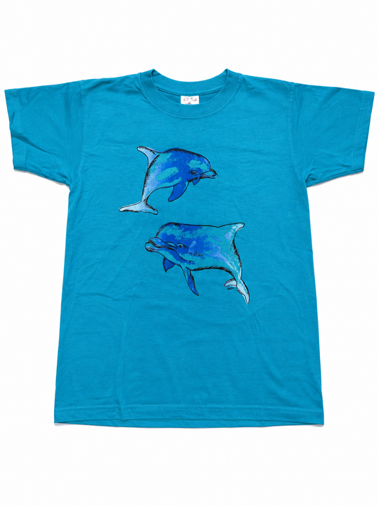Kinder T-Shirt Delfin