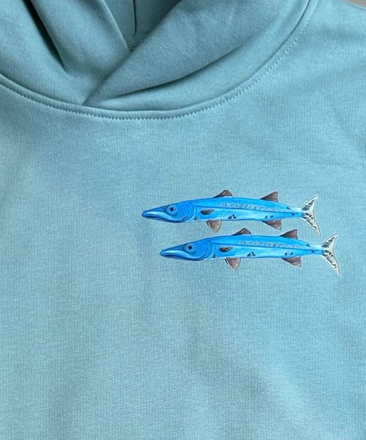 Kinder-Kapuzenshirt Barrakudas