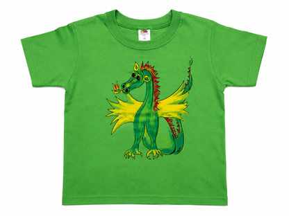 Kinder T-Shirt Drache