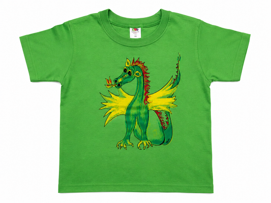 Kinder T-Shirt Drache
