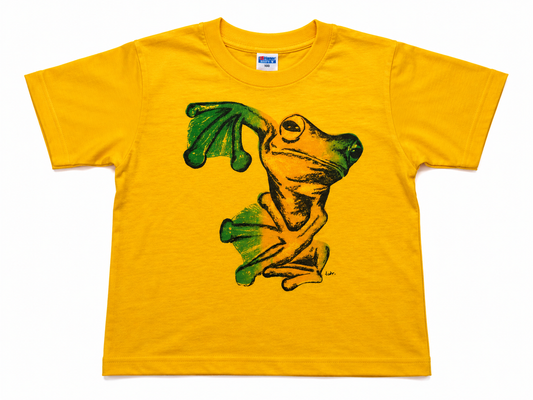 Kinder T-Shirt Frosch