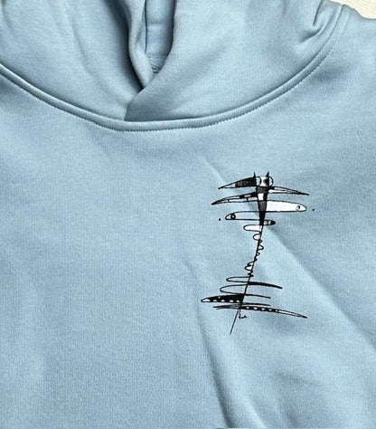 Kinder-Kapuzenshirt Abstrakt