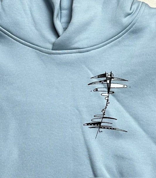 Kinder-Kapuzenshirt Abstrakt