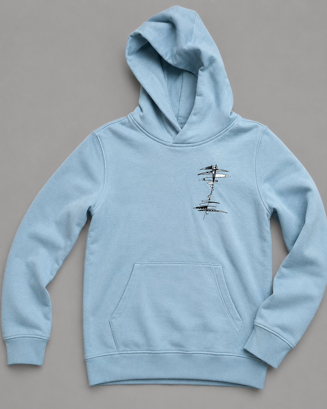 Kinder-Kapuzenshirt Abstrakt