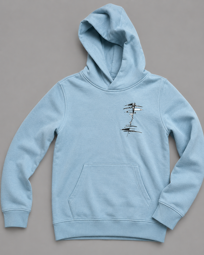 Kinder-Kapuzenshirt Abstrakt