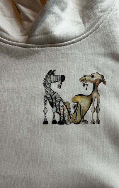 Kinder-Kapuzenshirt Verwilderte Grüße