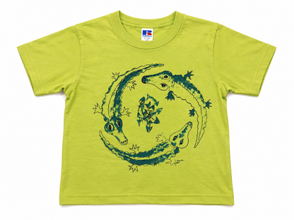 Kinder T-Shirt Krokodile