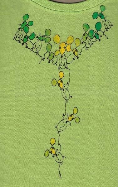 Kinder Shirt - Maus Reißverschluss