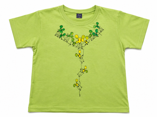 Kinder Shirt - Maus Reißverschluss