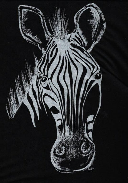 Kuschelpulli mit Zebra Motiv
