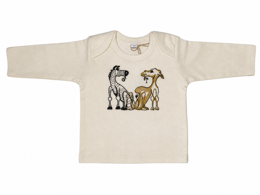 Baby verwilderte Grüße Langarm